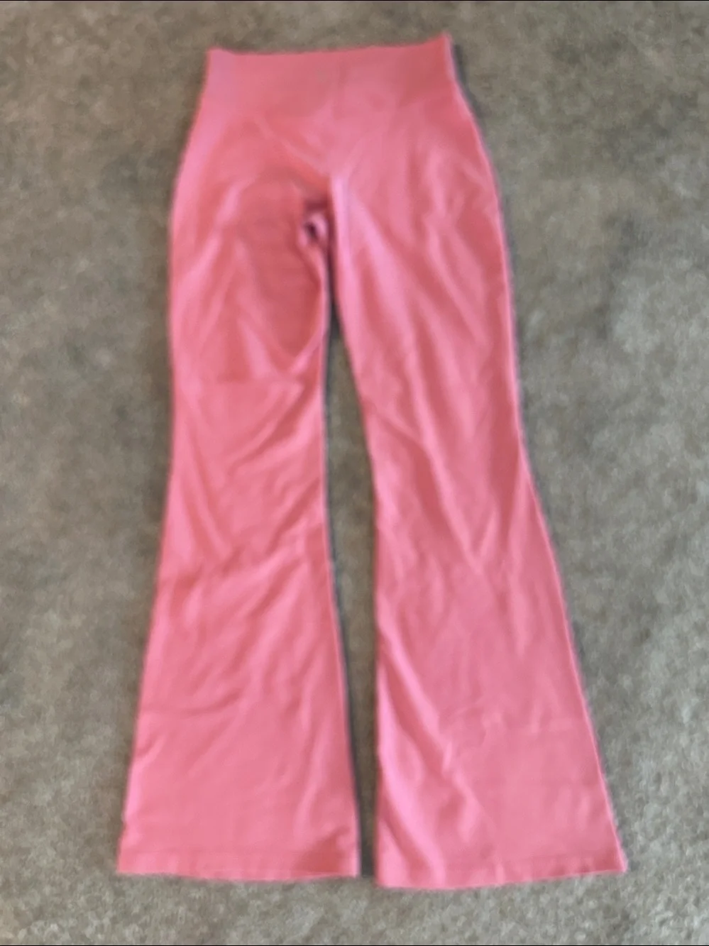 Old Navy Pink Flared Leggings
